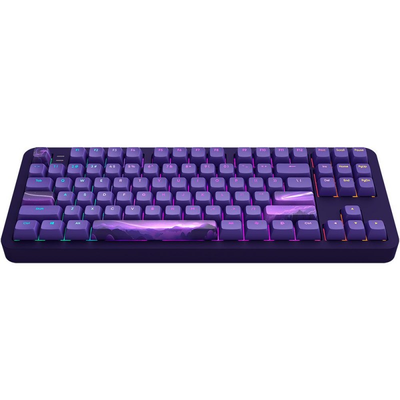 Геймърскa механична клавиатура Dark Project ALU87B Celestial RGB, FSH-DP-KD-ALU87B-CEL