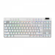 Геймърска механична клавиатура Logitech G Pro X TKL White Lightspeed Tactile Switch, LOGITECH-KEY-GPRO-X-TKL-W