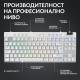 Геймърска механична клавиатура Logitech G Pro X TKL White Lightspeed Tactile Switch, LOGITECH-KEY-GPRO-X-TKL-W
