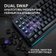 Геймърска механична клавиатура Logitech G512 X 98 - Dual Swap Analog/Mechanical Switch - Black