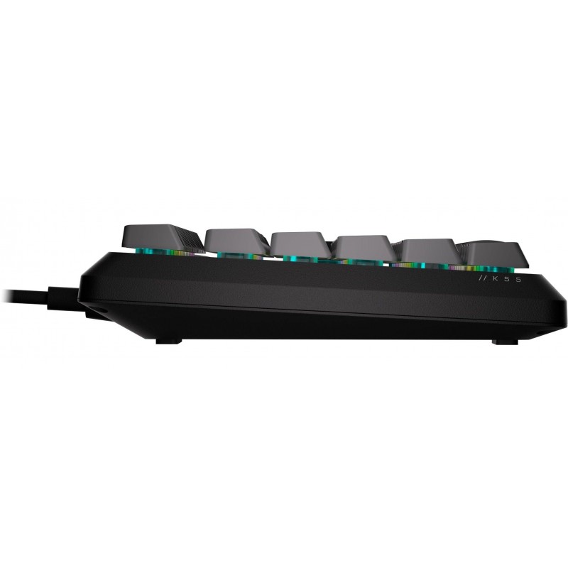 Геймърскa мембранна клавиатура Corsair K55 Core RGB