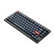 Механична клавиатура Keychron V1 MAX QMK 75% Carbon Black - Wireless, KEYCHRON-KEY-V1M-D4