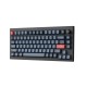 Механична клавиатура Keychron V1 MAX QMK 75% Carbon Black - Wireless, KEYCHRON-KEY-V1M-D4