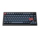 Механична клавиатура Keychron V1 MAX QMK 75% Carbon Black - Wireless, KEYCHRON-KEY-V1M-D4