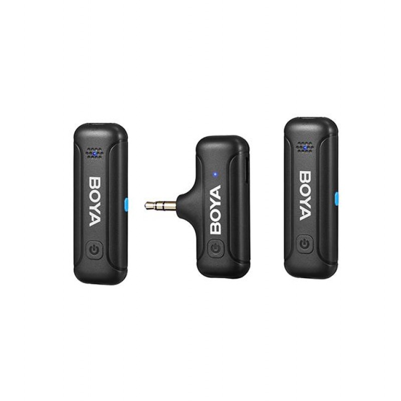 Безжична система микрофони BOYA Mini 2.4GHz, 3.5 mm, BOYA-BY-WM3T-M2