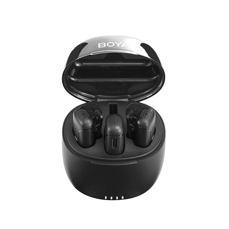 Безжична система микрофони BOYA Mini 2.4GHz, 3.5 mm, BOYA-BY-WM3T-M2