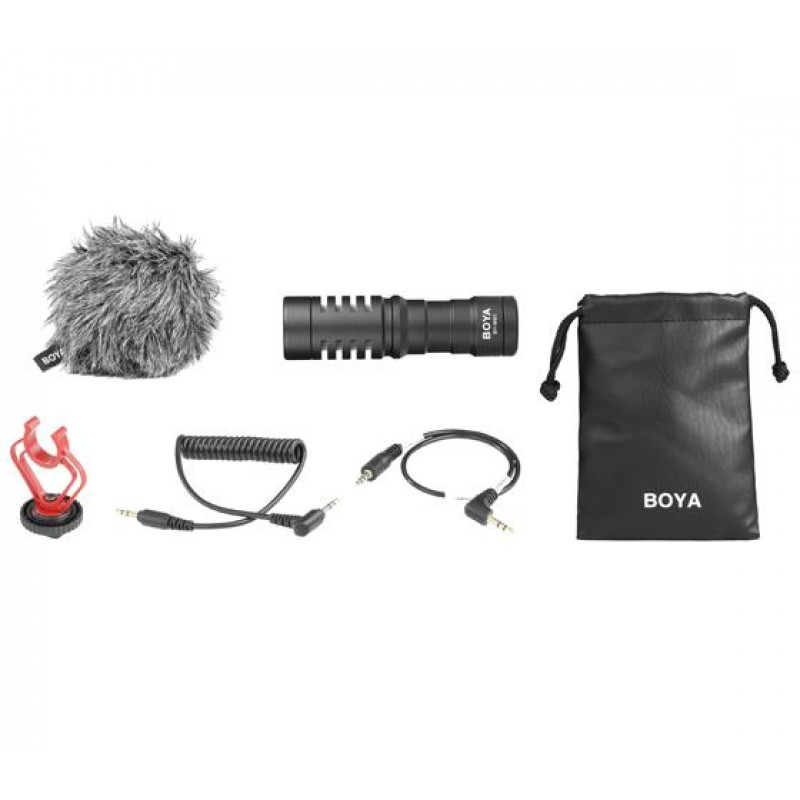 Микрофон BOYA BY-MM1 компактен, 3.5mm жак, BOYA-BY-MM1