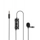 Микрофон брошка BY-M1 PRO II, 3.5mm жак, BOYA-BY-M1-PROII