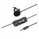 Микрофон брошка BY-M1 PRO II, 3.5mm жак, BOYA-BY-M1-PROII