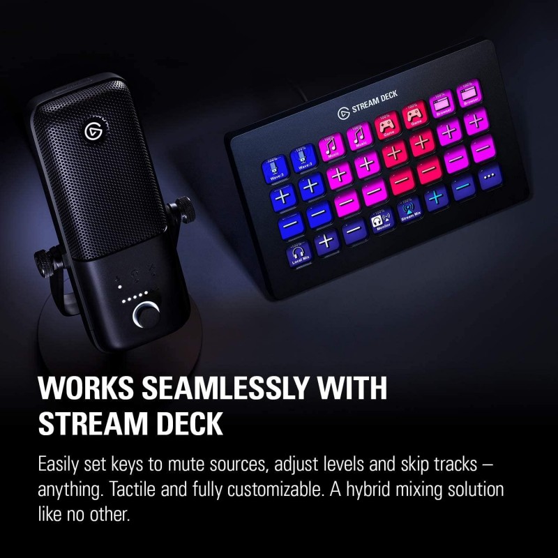 Настолен микрофон Elgato Wave 3-ELGATO-10MAB9901