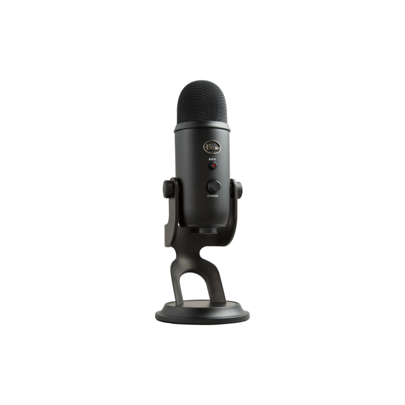 Настолен микрофон Logitech Blue YETI - Blackout, LOGITECH-MIC-YETI-BLACK