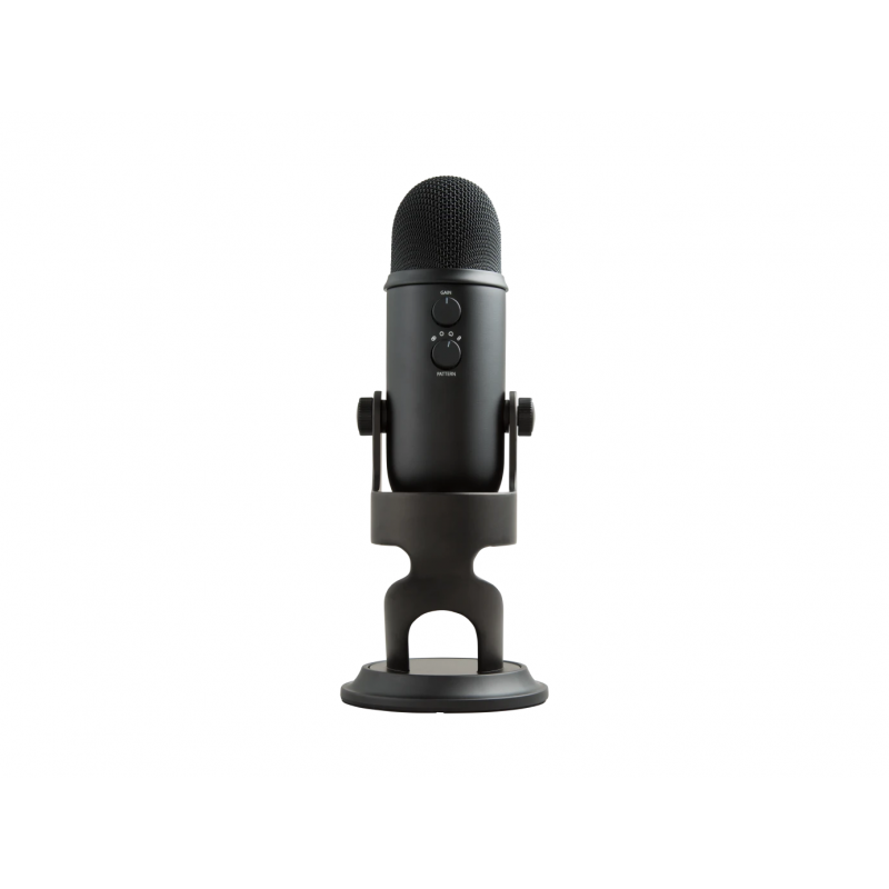 Настолен микрофон Logitech Blue YETI - Blackout, LOGITECH-MIC-YETI-BLACK