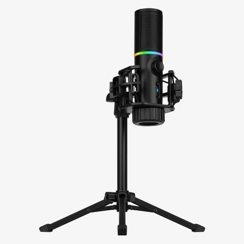 Настолен микрофон Streamplify MIC RGB, USB-A, стойка трипод, SPMC-MZ1C127