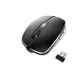 Безжична мишка CHERRY MW 8C ADVANCED, USB, Bluetooth/2.4Ghz, Черна, CHERRY-MOUSE-JW-8100