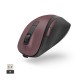 Безжична оптична мишка HAMA MW-500 Recharge , бордо, 6 бут.,800/1200/1600 dpi, безшумна, HAMA-173033