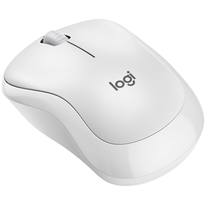Безжична оптична мишка LOGITECH M240, Off-White