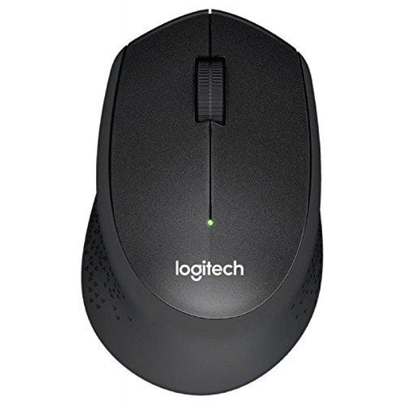 Безжична оптична мишка LOGITECH M330 Silent Plus, Черна, USB-M330 Silent Plus