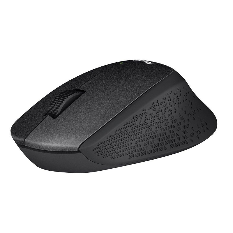 Безжична оптична мишка LOGITECH M330 Silent Plus, Черна, USB-M330 Silent Plus