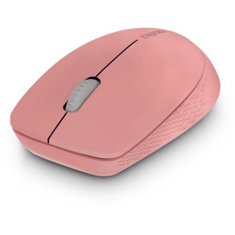 Безжична оптична мишка RAPOO M100 Silent, Multi-mode, безшумна, Розов-RAPOO-18183