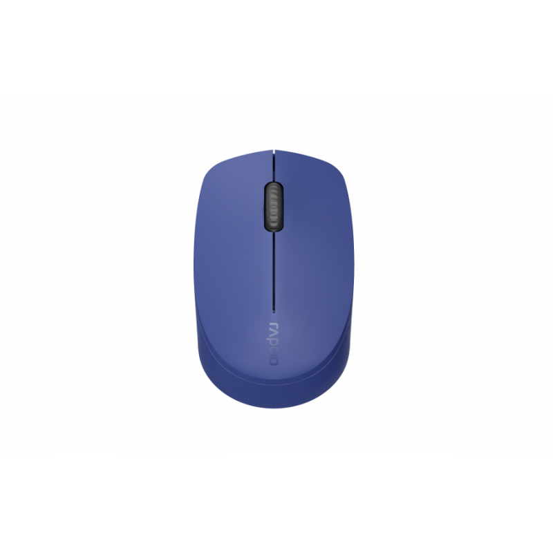 Безжична оптична мишка RAPOO M100 Silent, Multi-mode, безшумна, синя-RAPOO-18186