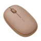 Безжична оптична мишка RAPOO M660, Multi-mode, Свързване с 3 у-ва, Тиха, Кафява, RAPOO-14381