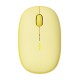Безжична оптична мишка RAPOO M660, Multi-mode, Свързване с 3 у-ва, Тиха, Жълта, RAPOO-14382