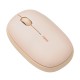 Безжична оптична мишка RAPOO M660, Multi-mode, Свързване с 3 у-ва, Тиха, Бежова, RAPOO-14383