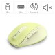 HAMA Безжична оптична мишка WM-500 Recharge, зелена, 6 бут.,800/1200/1600 dpi, безшумна