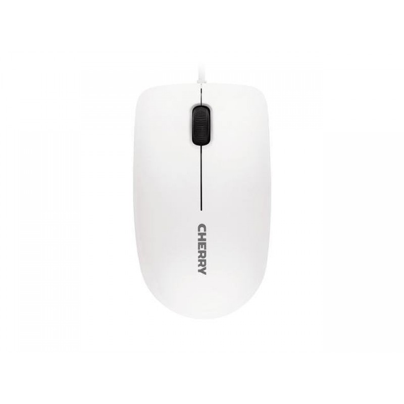 Жична мишка CHERRY MC 1000, Бял, USB-CHERRY-MOUSE-JM-0800-0