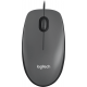 Жична оптична мишка LOGITECH M100, Черен, USB, LOGITECH-MOUSE-M100