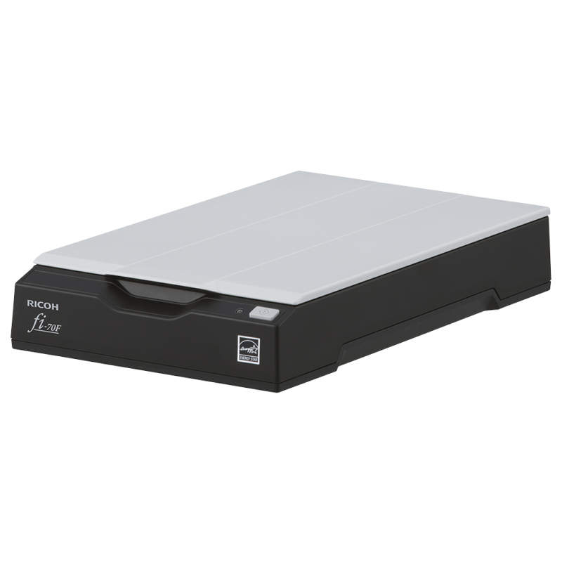 Плосък бърз скенер Ricoh fi-70F, A6, 1.3s, LED, USB 2.0, AC адаптер, RICOH-SCAN-FI-70F