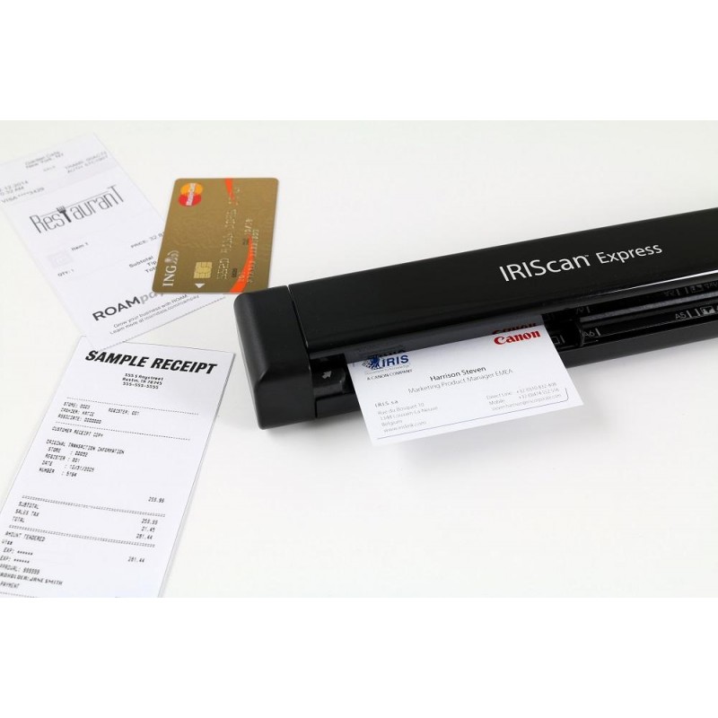 Преносим скенер iris IRIScan Express 4, A4, 8 стр/минута, USB 2.0-SCAN-EXPRESS4