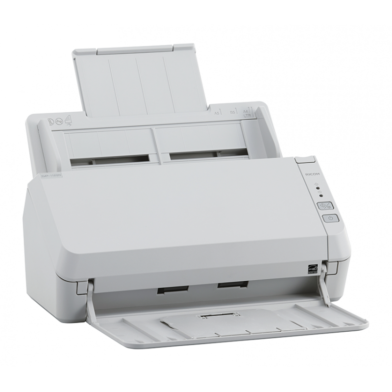Скенер Ricoh SP1120N, A4, Duplex, ADF USB 3.2, Gigabit LAN, RICOH-SCAN-SP1120N