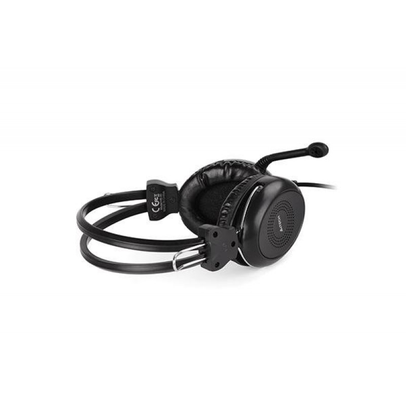 Слушалки A4TECH HU-30, Стерео, USB, Черни-A4-HEAD-HU-30