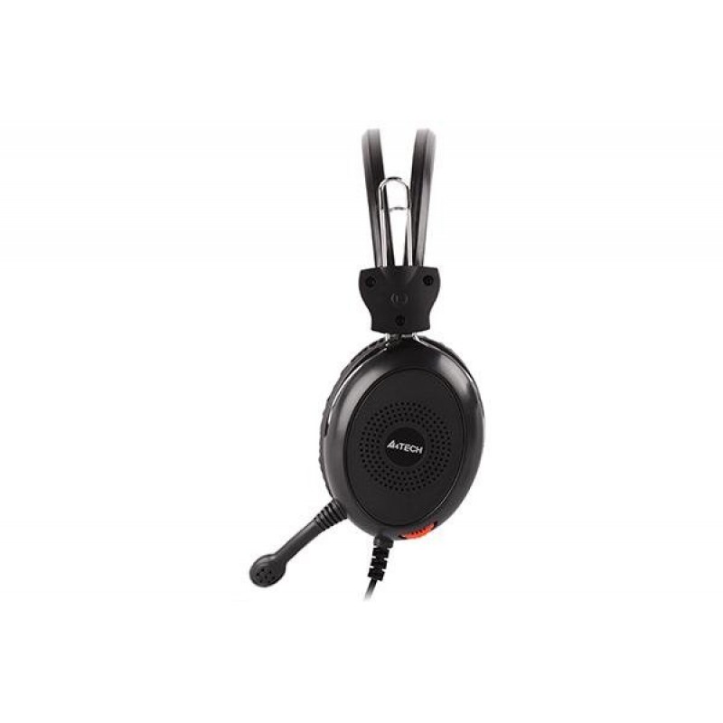Слушалки A4TECH HU-30, Стерео, USB, Черни-A4-HEAD-HU-30