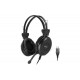 Слушалки A4TECH HU-30, Стерео, USB, Черни-A4-HEAD-HU-30