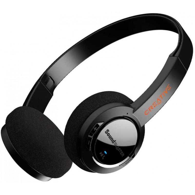 Слушалки CREATIVE Sound Blaster Jam V2 Bluetooth, Черен, CREAT-HEAD-JAM-V2