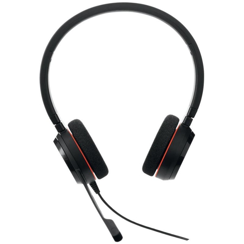 Слушалки Jabra Evolve 20 Stereo Microsoft Teams Optimized, Микрофон, Черни, JABRA-EVOLVE-20MS