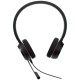Слушалки Jabra Evolve 20 Stereo Microsoft Teams Optimized, Микрофон, Черни, JABRA-EVOLVE-20MS