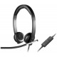 Слушалки с микрофон Logitech H650e, USB, LOGITECH-HEAD-H650e