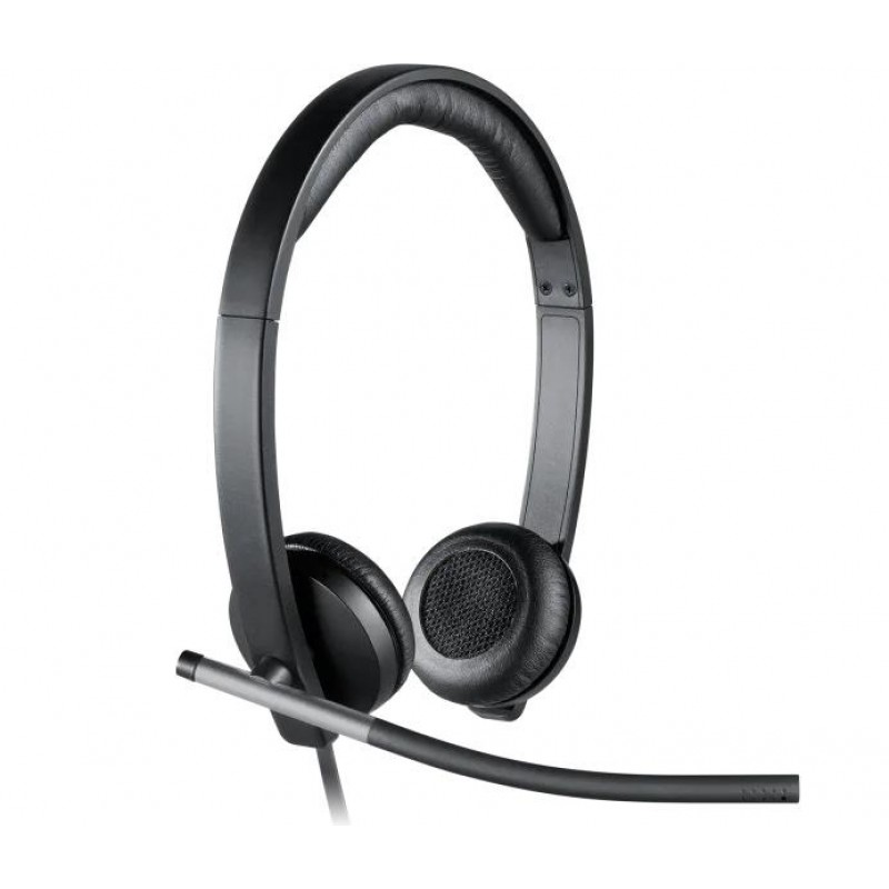 Слушалки с микрофон Logitech H650e, USB, LOGITECH-HEAD-H650e