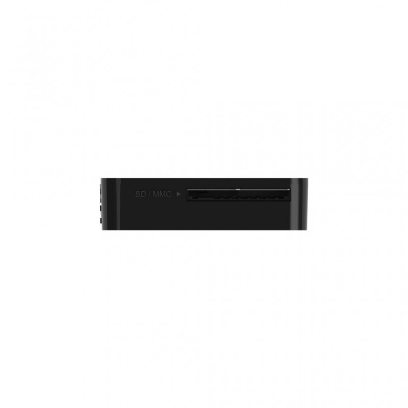 Четец за карти Silicon Power "All-in-One", SD/MMC, microSD, CF, MS Series, Черен, SLP-SD-READER-14