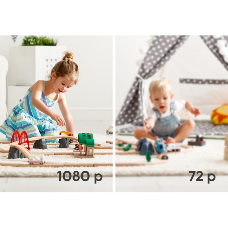 HAMA WiFi камера 1080p, за закрити помещения, 176652, HAMA-176652