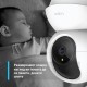Охранителна WiFi камера TP-Link Tapo C200, 360°, Pan/Tilt, TP-TL-CAM-TAPO-C200