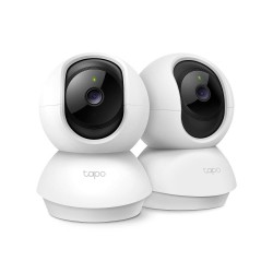 Охранителна WiFi камера TP-Link Tapo C210P2, 360°, Pan/Tilt - 2 Броя