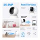 Охранителна WiFi камера TP-Link Tapo C210P2, 360°, Pan/Tilt - 2 Броя