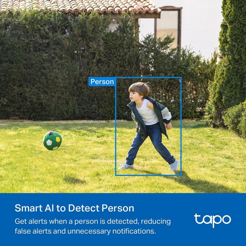 Охранителна WiFi камера TP-Link Tapo C410, Външен/вътрешен монтаж, WiFi, TP-TL-CAM-TAPO-C410