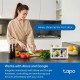 TP LINK нтелигентен видео звънец за врата Tapo D210, 2K QHD (2560×1440),160° зрителен ъгъл, microSD до 512 GB, 2.4Ghz, AI-разпознаване
