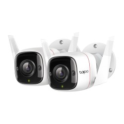 Външна охранителна WiFi камера TP-Link Tapo C310P2, 3MP - комплект от 2 броя