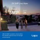Видео звънец за врата Tapo D230S1, 2.4Ghz, 2K 5MP, Color Night Vision, акум.батерии, microSD